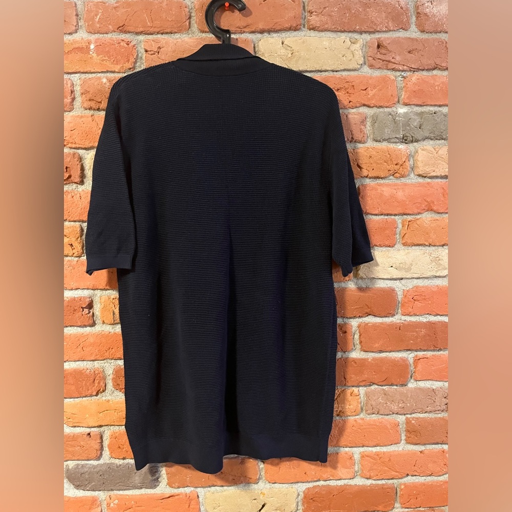Scotch & Soda Men's Navy Polo Shirt - Picture 3 of 5